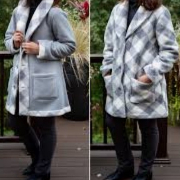 Susan grave NWT Weekend Reversible sherpa coat Size extra large. - Picture 6 of 6